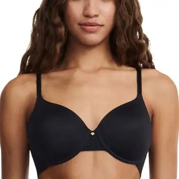 Chantelle Chantelle BH EasyFeel Norah Chic T-Shirt Bra Svart B 75 Dame