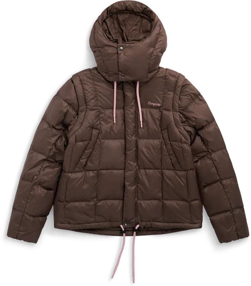 Bergans Bergans Women´s Vega Down Hood Jacket Hot Cocoa