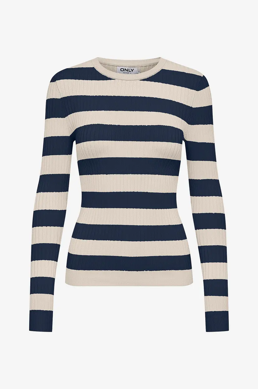 Kids Only Genser kogKarol L/S O-neck Knt - Beige