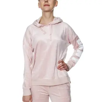 DKNY DKNY Modern Generation LS Top With Hood Lysrosa polyester Dame