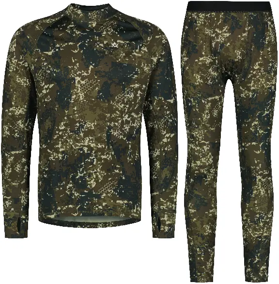 Alaska 1795 Alaska 1795 M's CoolDry Base Layer Set BlindTech Forest Camo