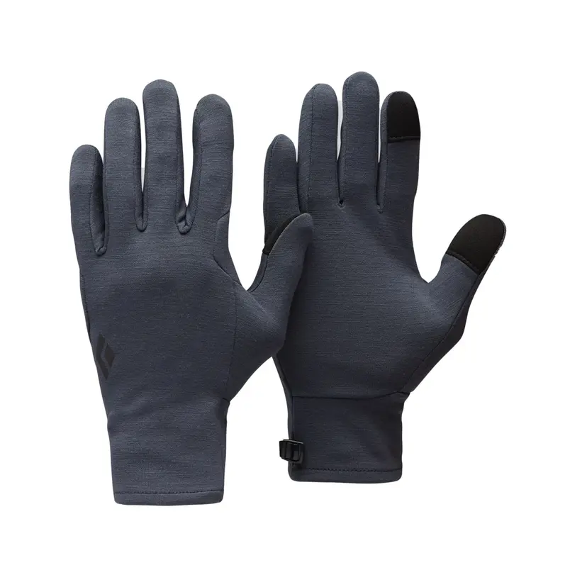 Black Diamond Black Diamond Midweight Wool Liners Charcoal