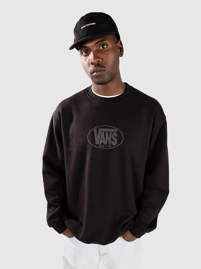 Vans Vans Classic Oval Crew Genser svart