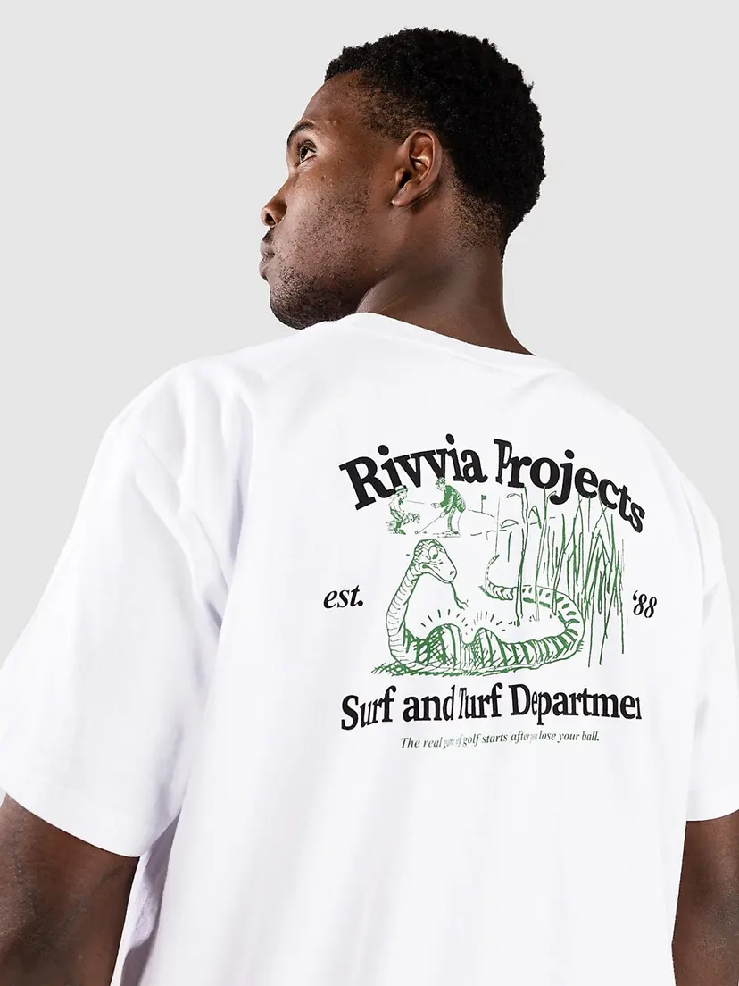 Rivvia Projects Rivvia Projects Real Game T-skjorte hvit