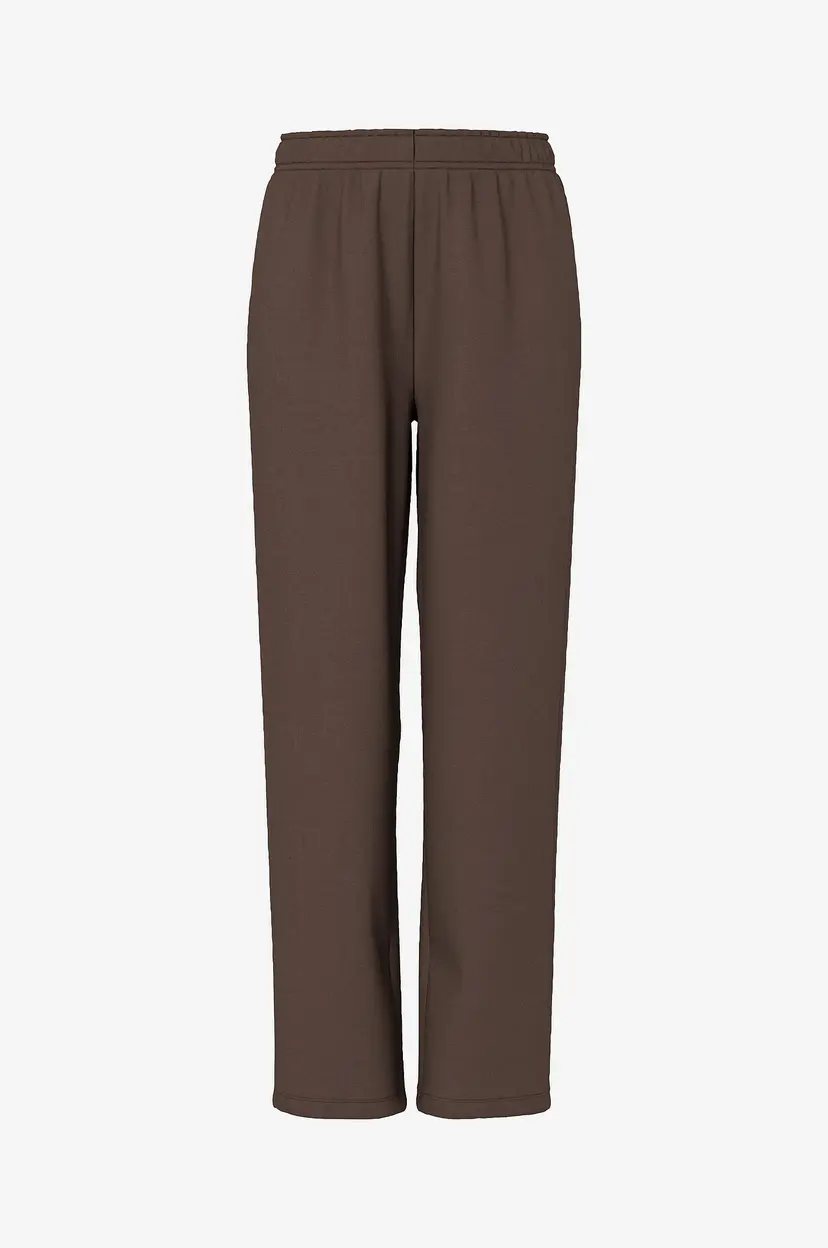 Pieces Sweatbukse pcChilli HW Straight Sweat Pants - Brun