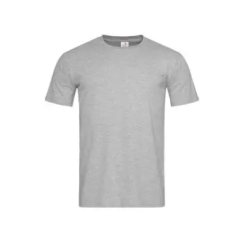 Stedman Stedman Classic-T Fitted For Men Grå bomull X-Large Herre