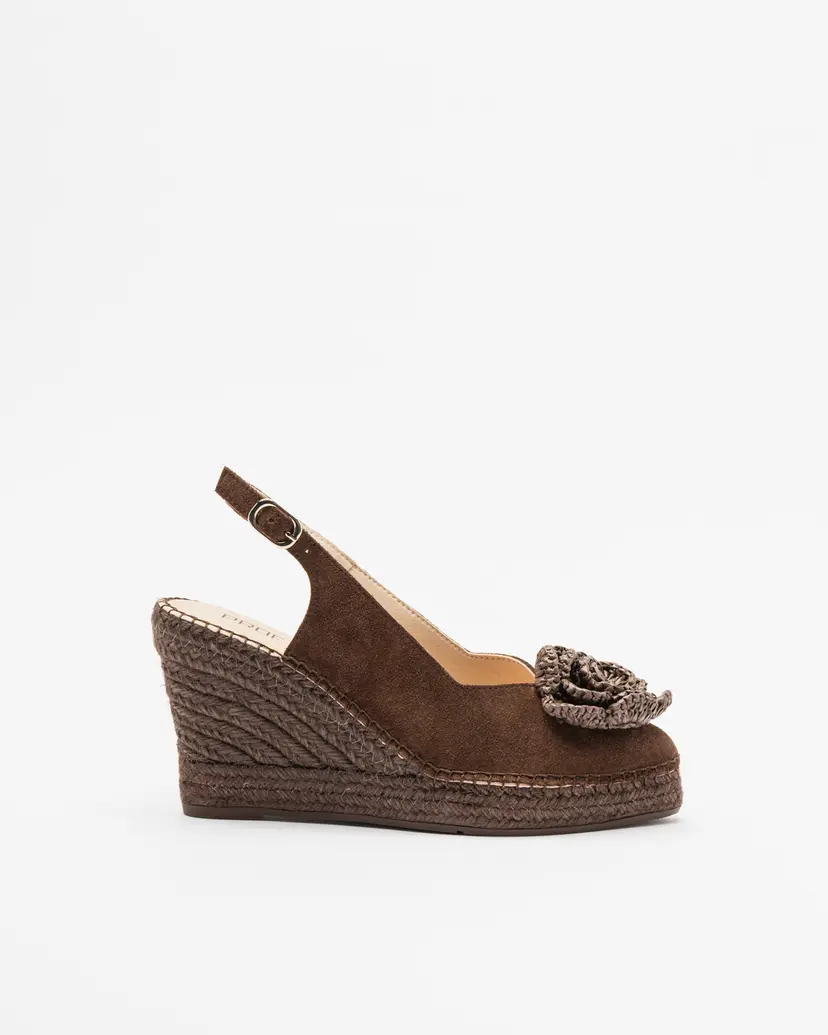 PROF PROF Denis 3 Brown Wedge sandals