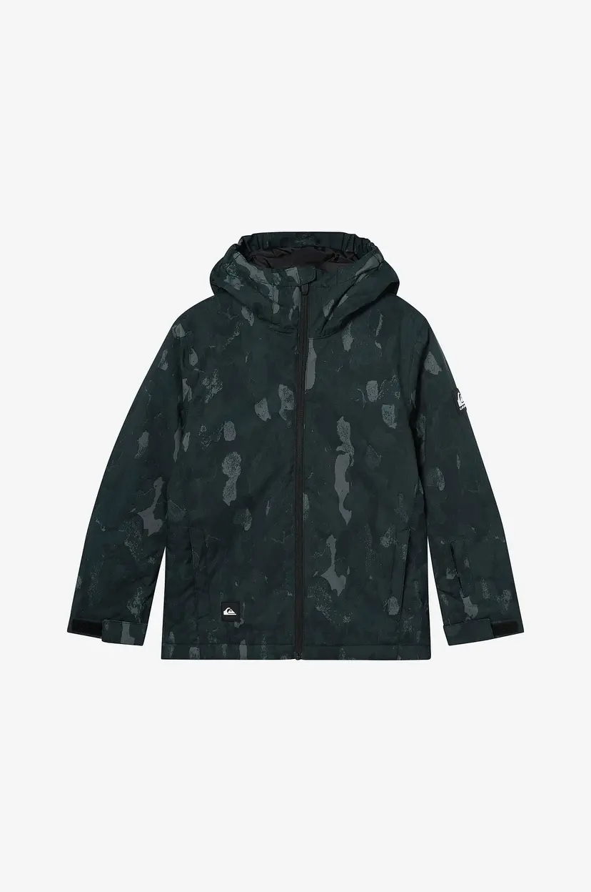 Quiksilver Snowboardjakke / skijakke Mission Printed Youth JK - Grå