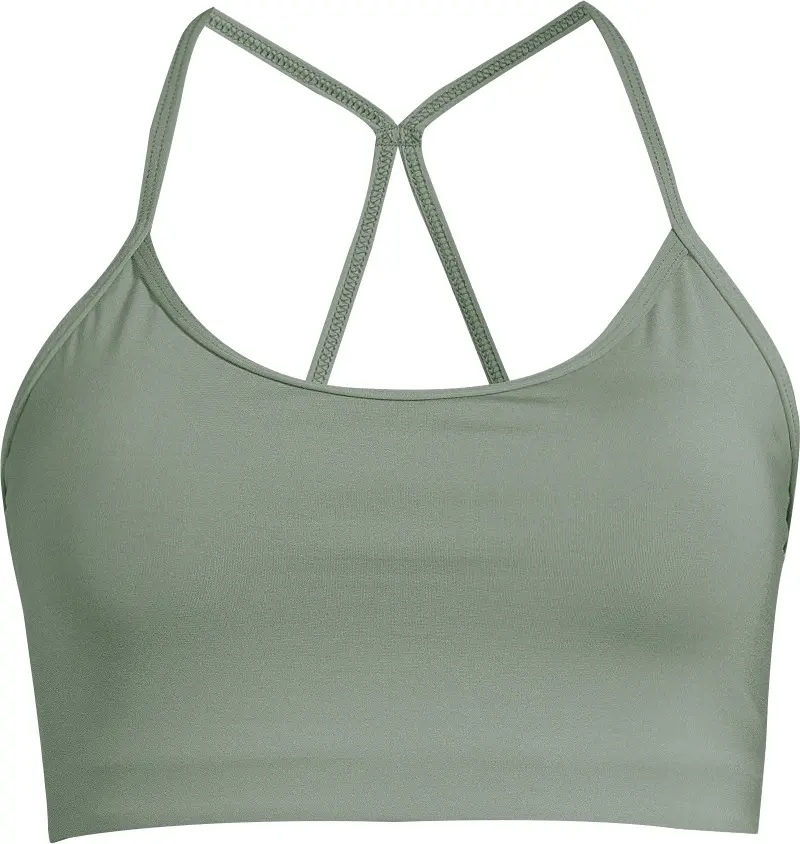 Casall Casall Women's Sleek Strappy Sports Bra Dusty Green