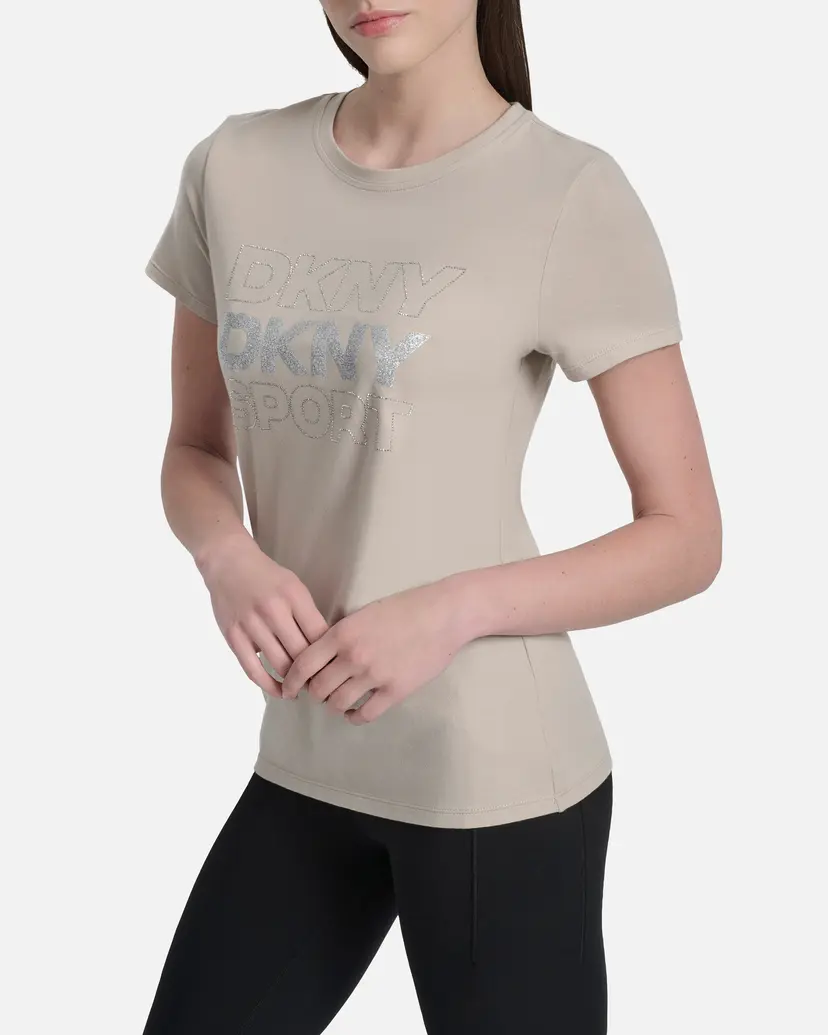 DKNY Sport DKNY Sport DP5T1333 Beige T-shirt