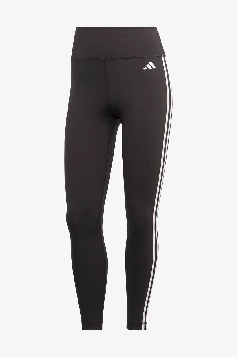 Adidas Sport Performance Treningstights Train Essential 3-stripes High-waisted 7/8 Leggings - Svart