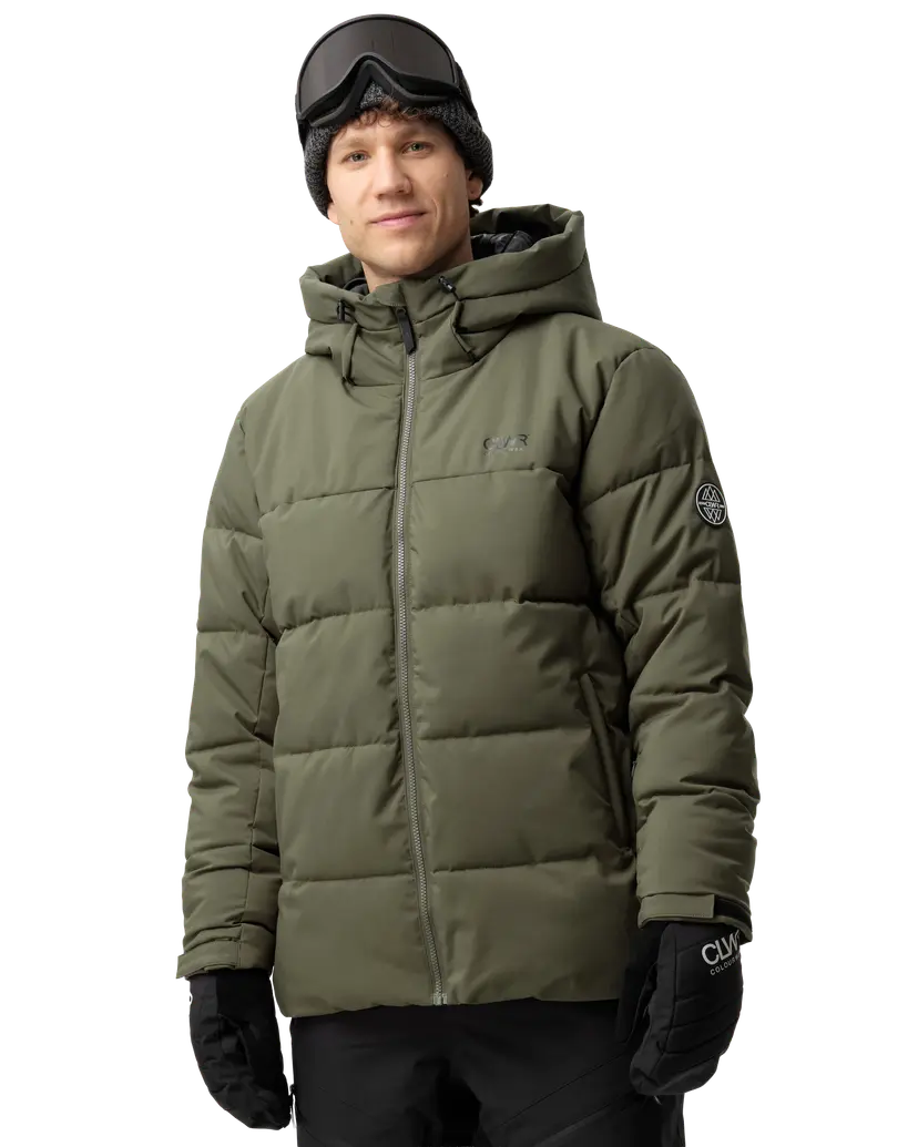 ColourWear ColourWear Men's Pole Jacket Khaki Green