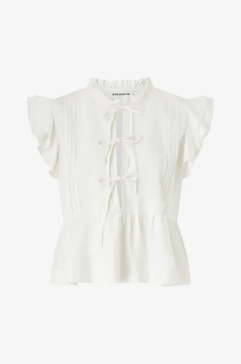 Sofie Schnoor Bluse JulietteSW Top - Hvit