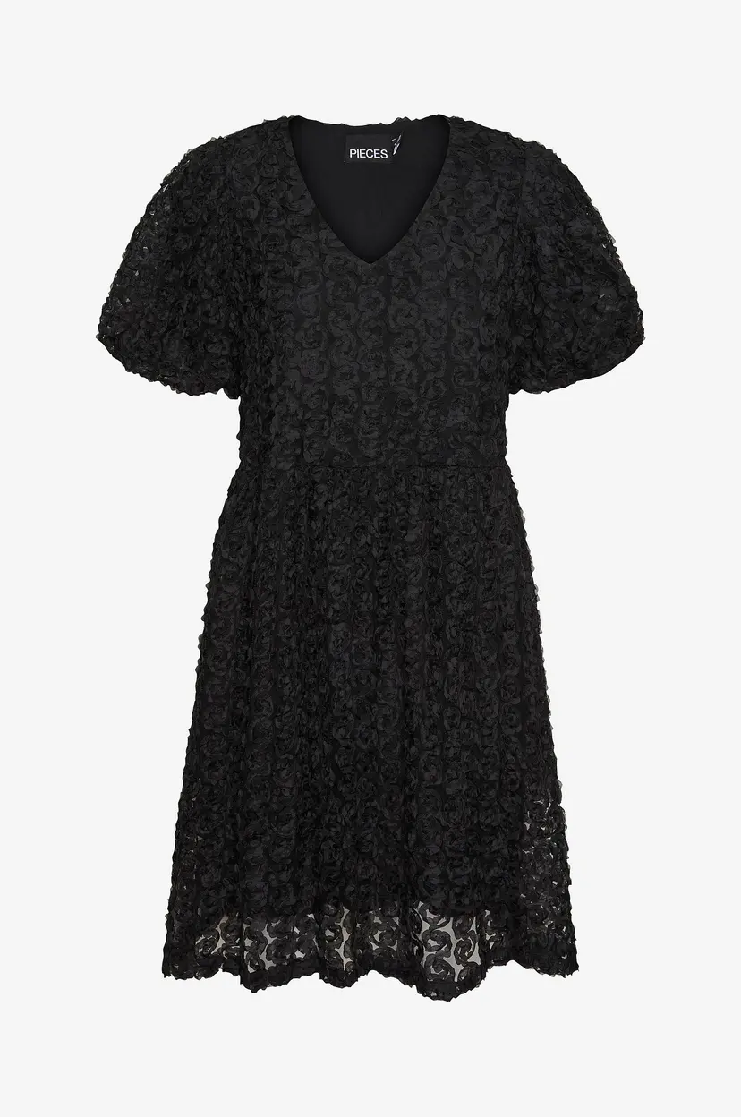 Pieces Kjole pcNolia SS Dress - Svart
