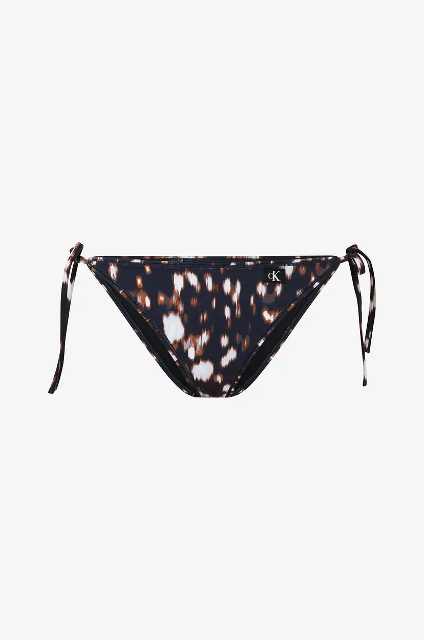 Calvin Klein Underwear Bikiniunderdeler String Side Tie - Svart