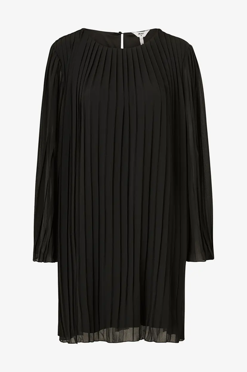 Object Collectors Item Kjole objMarie L/S Dress PB15 - Svart