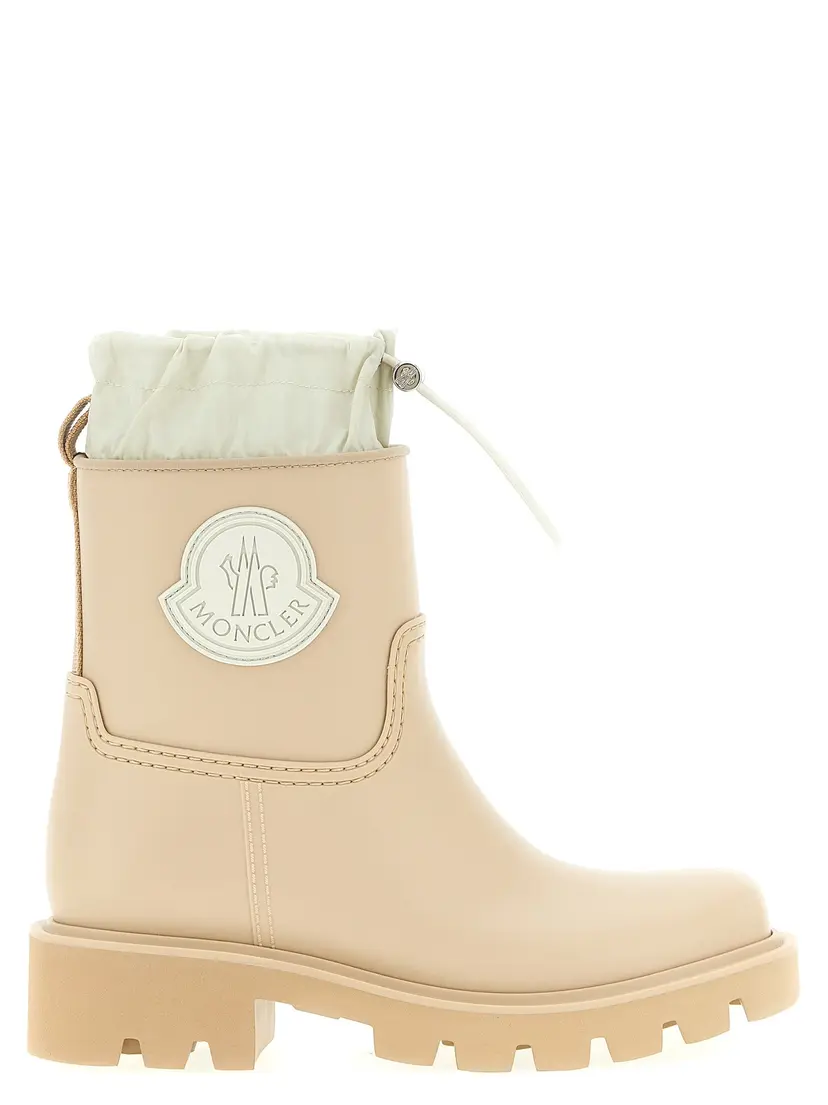 Moncler Moncler Gummistøvler – Beige