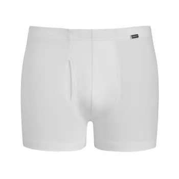 Jockey Jockey Comfort Trunk Hvit bomull Large Herre