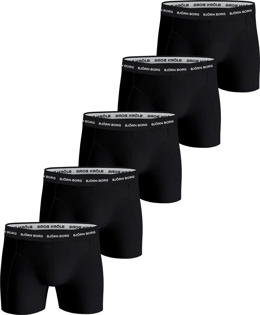 Björn Borg Björn Borg Men's Cotton Stretch Boxer 5p Multipack 5