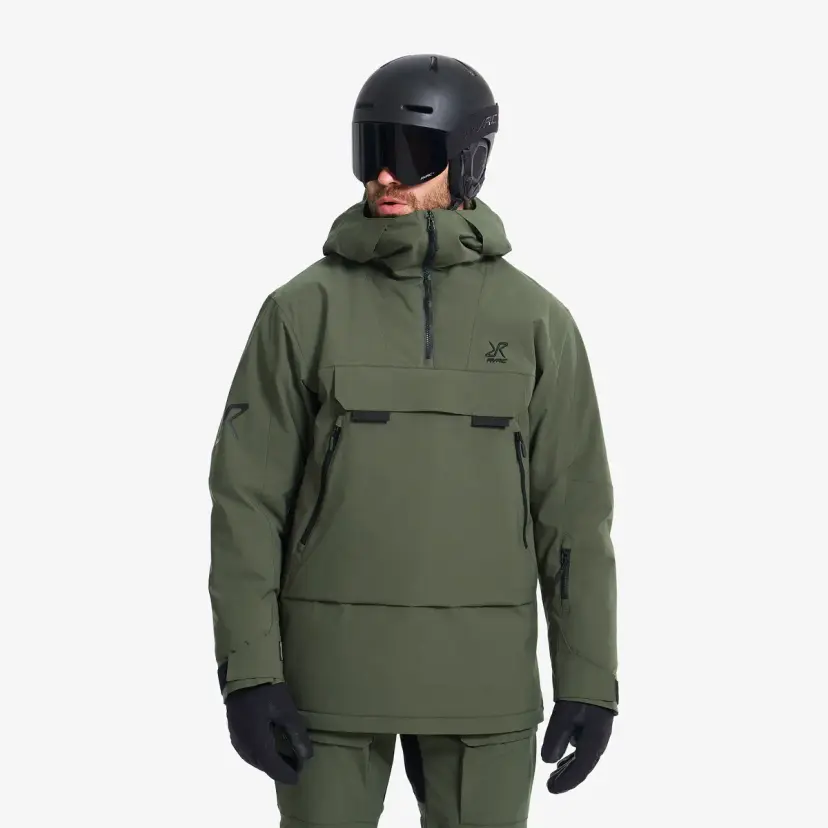 RevolutionRace AccXel Insulated 2L Ski Anorak Herre Kambaba Green