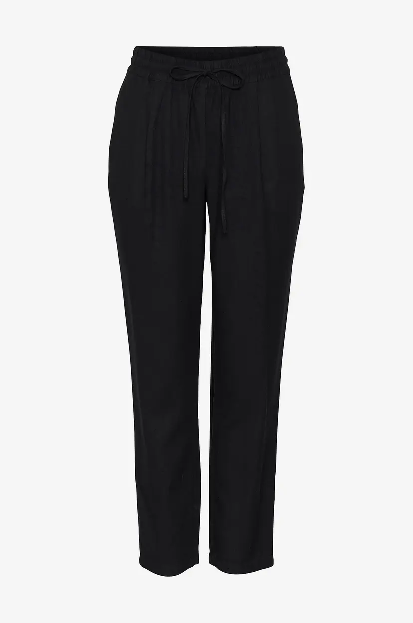Vero Moda Curve Bukser vmJesmilo Ankle Pants Wvn GA - Svart