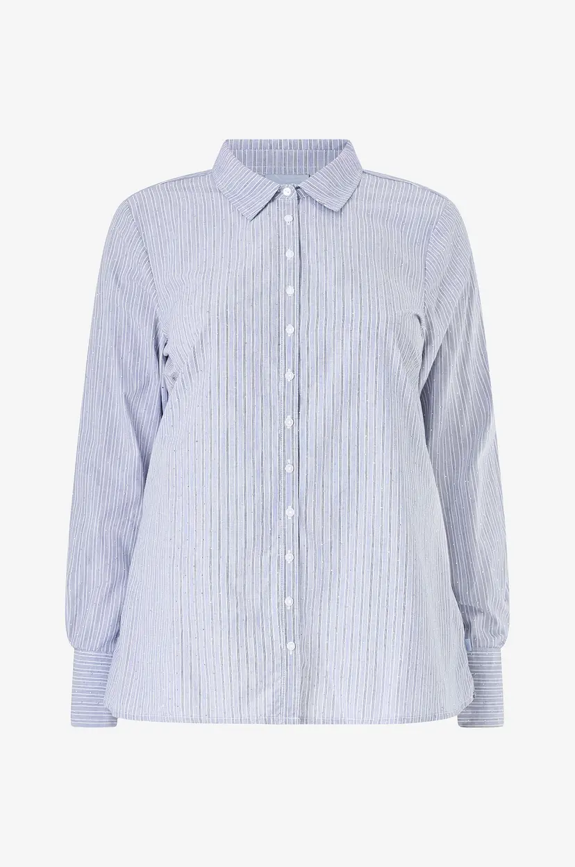 Zhenzi Skjorte Zh-sofi 1064-blouse L/S - Blå