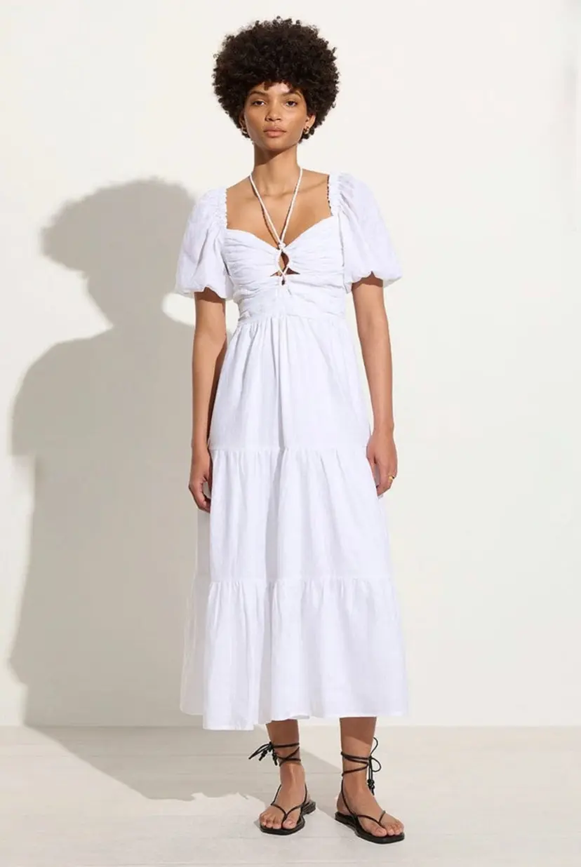 Faithfull The Brand Palacio Midi Dress