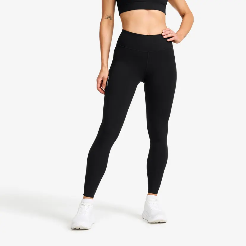 RevolutionRace Rapid Pocket Leggings Dame Black