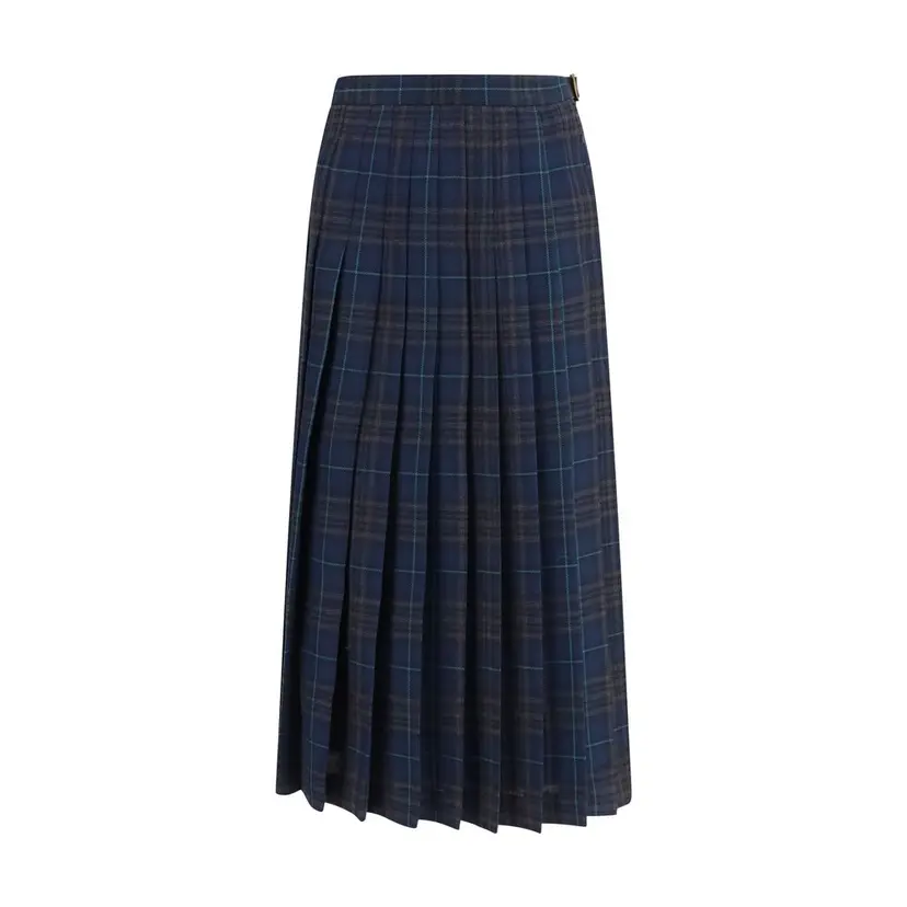 Burberry Burberry Midiskjørt – Blå