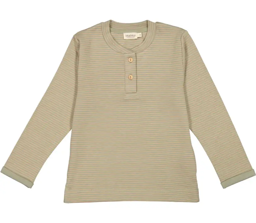 Marmar Copenhagen MarMar Genser Bonded Jersey Tany Sage Incense Stripe (92 / 2 år)