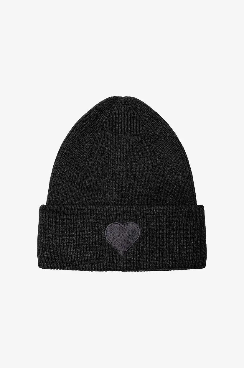 Kids Only Lue Kogalpha Life Emb Rib Beanie Vd Acc - Svart