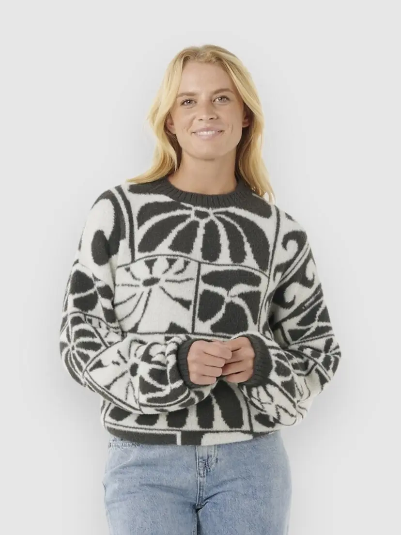 Rip Curl Rip Curl Aots-Ty Williams Jacquard Crew Strikket genser svart