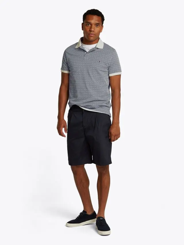 Tommy Hilfiger INTERLOCK AOP REG POLO