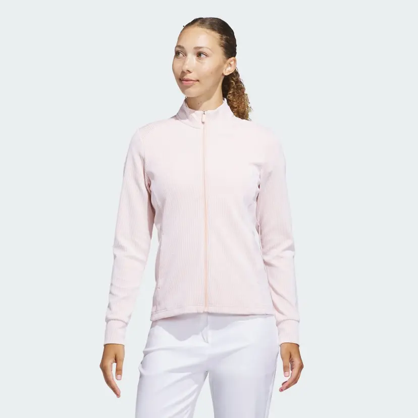 Adidas Performance Textured Full-Zip Jakke