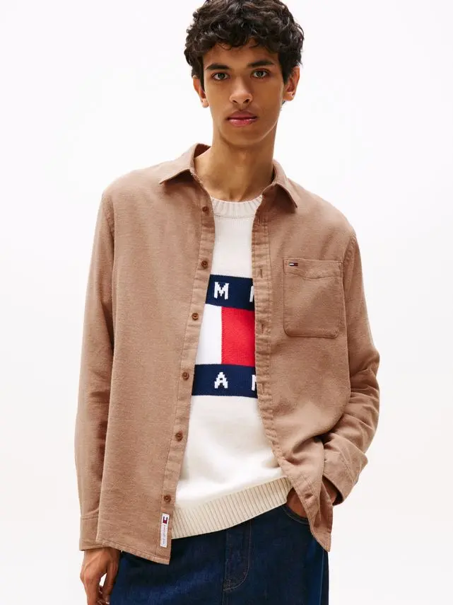 Tommy Jeans TJM REG FLANNEL SHIRT EXT