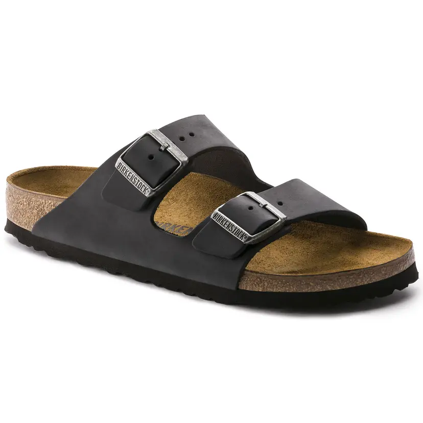 Birkenstock Birkenstock Arizona Oiled Leather Regular Black