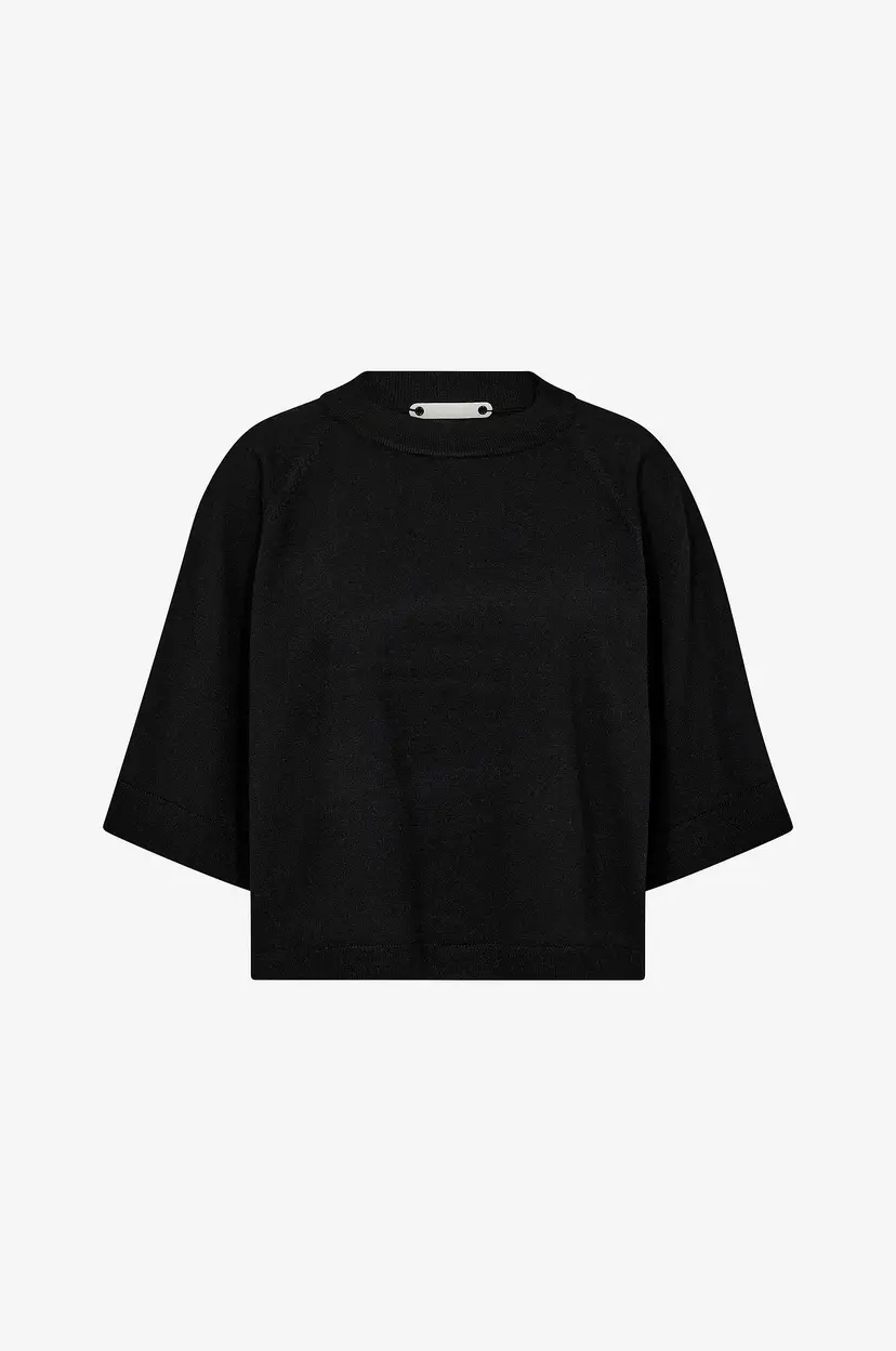 Co'couture Genser MyCC Shortie Knit - Svart
