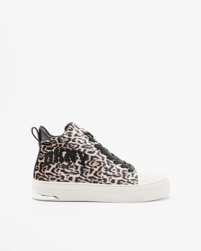 DKNY Dkny Yaser Leopard High-top sneakers