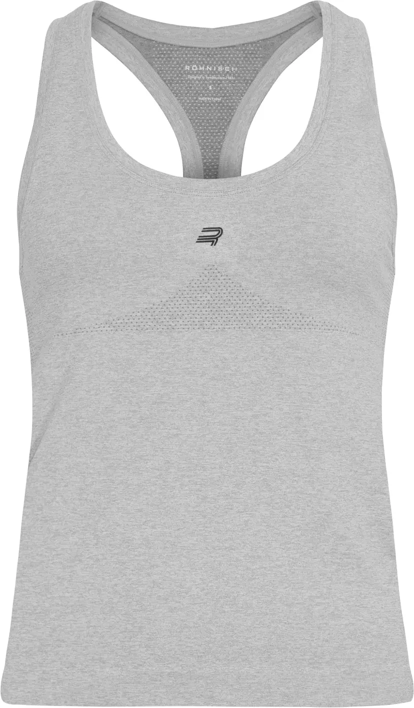 Röhnisch Röhnisch Women's Seamless Flex Tank Grey Melange