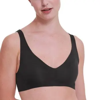 Sloggi Sloggi BH Zero Feel 2 0 Soft Bra Svart L+ Dame