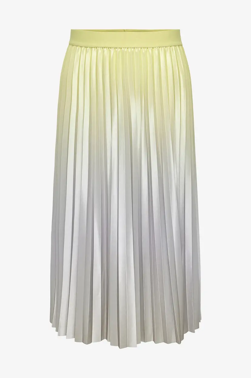 Only Carmakoma Skjørt carpPetal Life Midi Plisse Skirt Jrs - Flerfarget