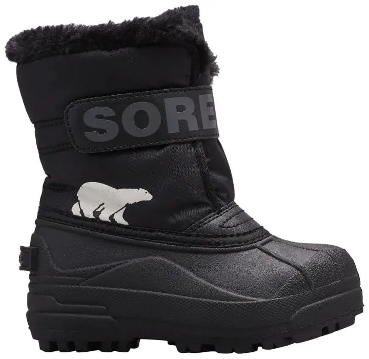 Sorel Sorel Childrens Snow Commander Black/Charcoal