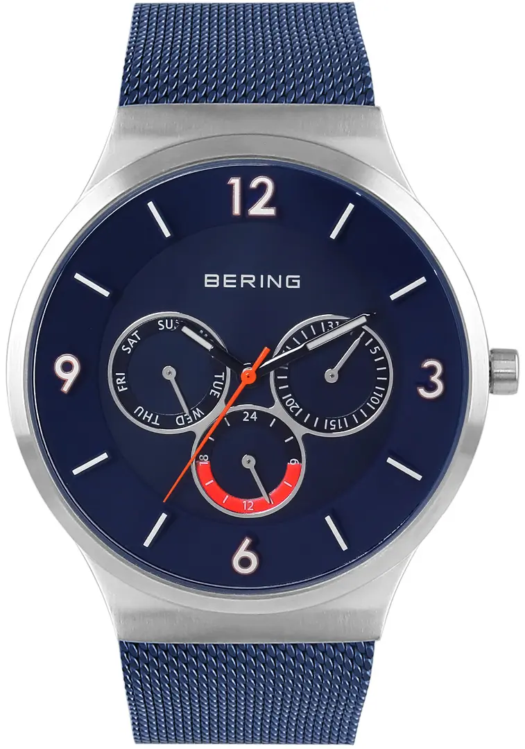 BERING Bering Herreklokke 33441-307 Blå/Stål Ø41 mm