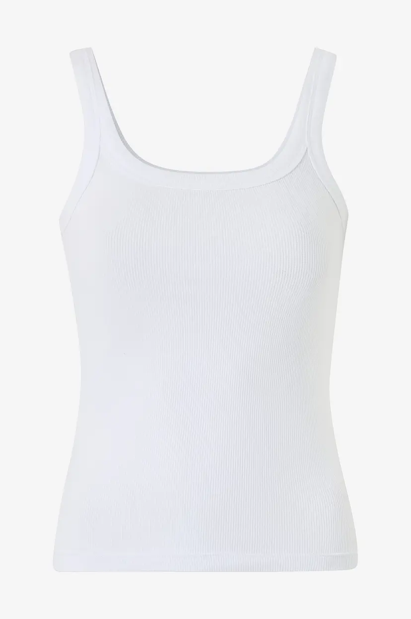 Bread & Boxers Undertøystopp Singlet Ribbed - Hvit