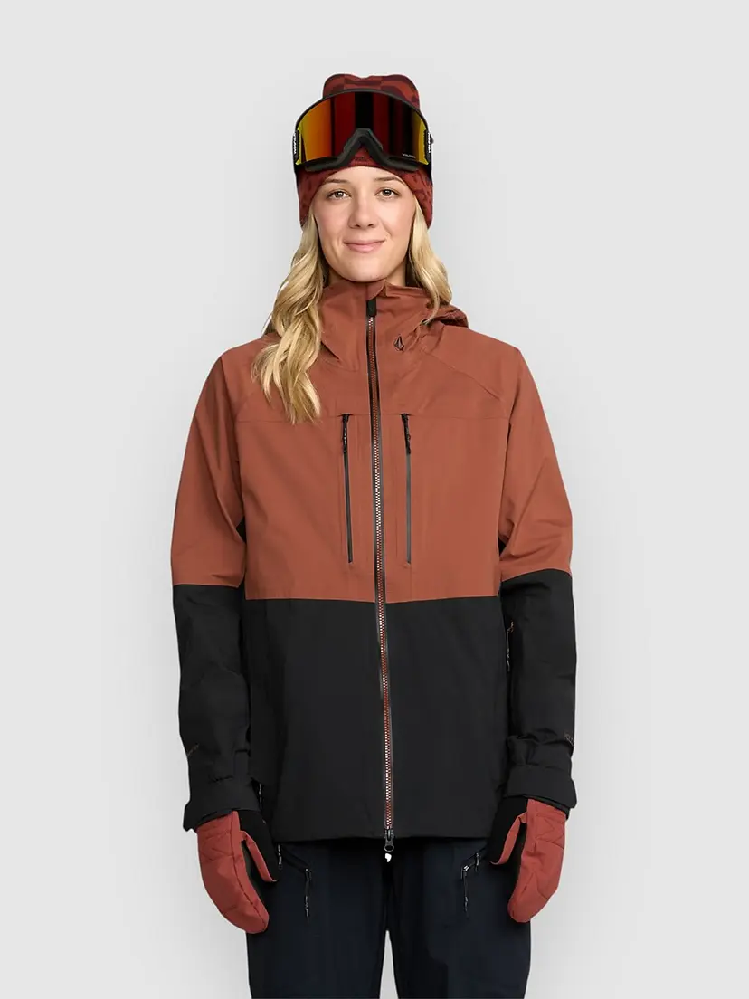 Volcom Volcom Vs 3L Stretch Gore Tex Jakke rød
