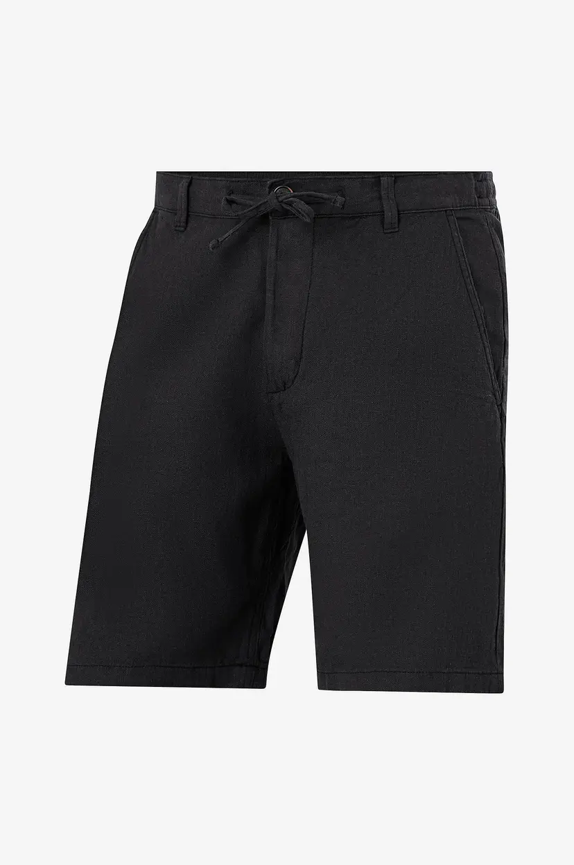 Selected Men Shorts slhComfort-Brody Linen Shorts - Svart