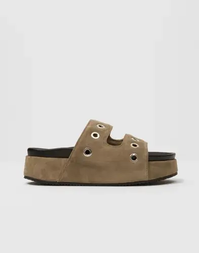 Inuikii Inuikii - Beige - Slipper Suede Studs