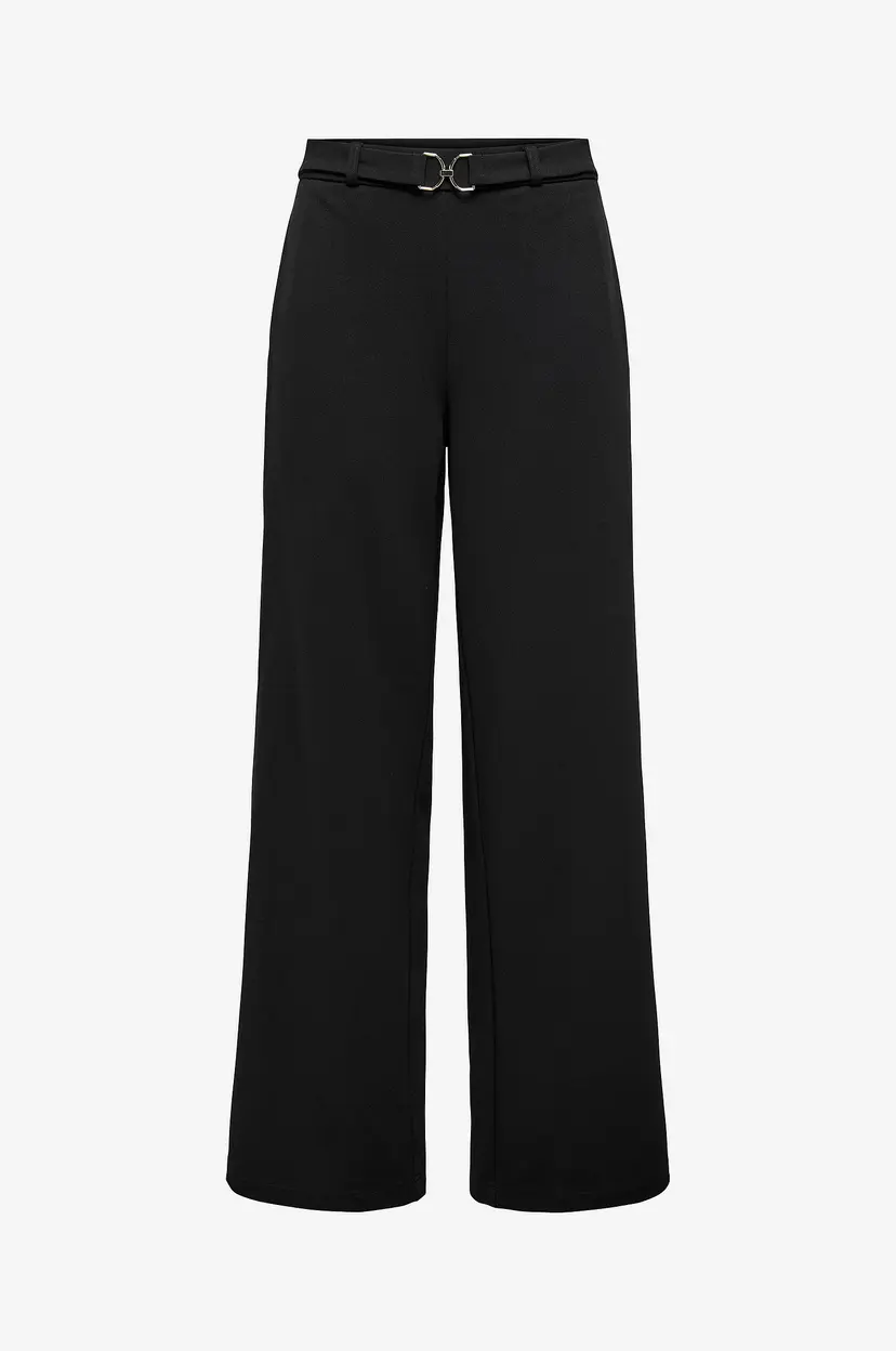 ONLY Bukser onlGala Life HW Belt Wide - Svart