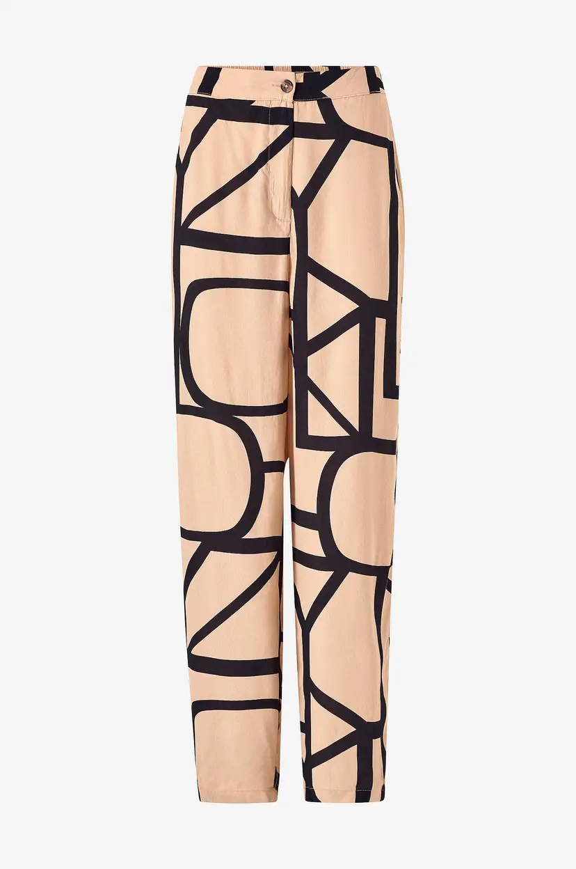 ONLY Bukser onlAva Palazzo Pant - Brun