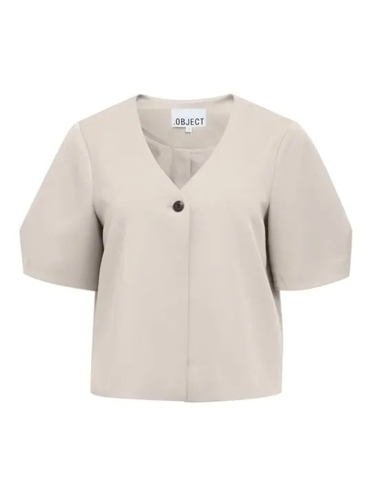 Object Object - Lisa SS Top - Humus Melange